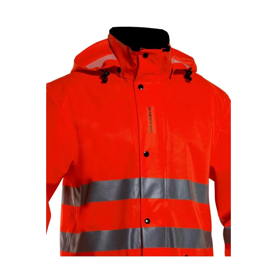 GRUNDENS "Pegasus 211" regnsæt High Vis ORANGE, EN ISO 20471-3