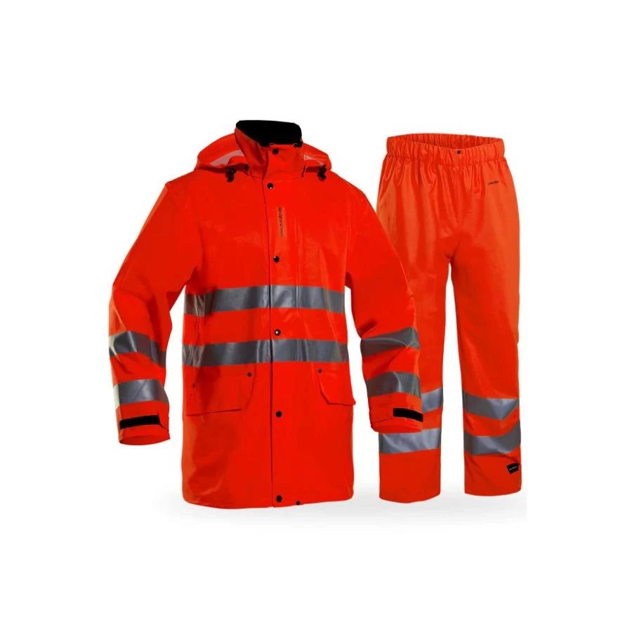 GRUNDENS "Pegasus 211" regnsæt High Vis GUL, EN ISO 20471-3