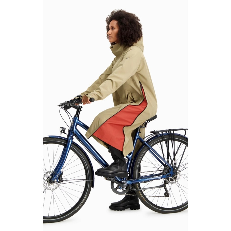 AGU "City Slick WINTER 10,000" long raincoat for MEN & WOMEN. Long wintercoat with thermal linning, 10,000 mm, breathable
