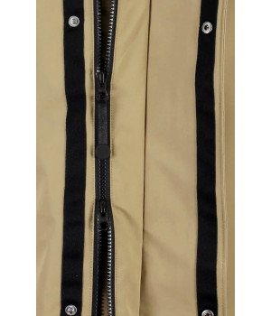 AGU "City Slick 10,000" long raincoat for MEN & WOMEN, beige, breathable