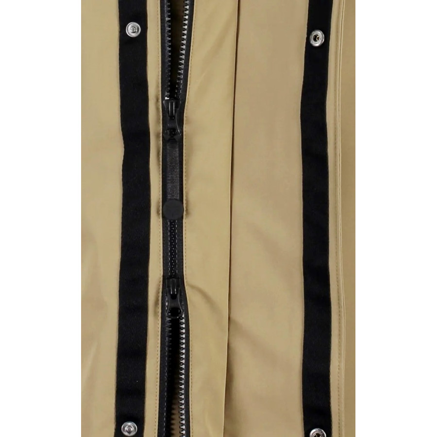 AGU "City Slick 10,000" long raincoat for MEN & WOMEN, beige, breathable