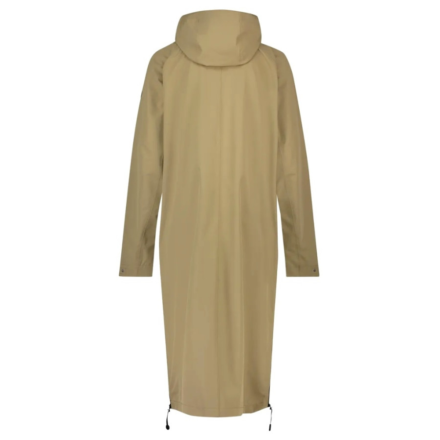 AGU "City Slick 10,000" long raincoat for MEN & WOMEN, beige, breathable