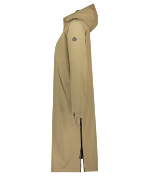 AGU ”City Slick 10.000” lang BEIGE regnfrakke, åndbar