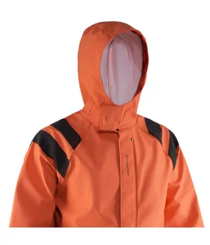 GRUNDÉNS "Sedna 462" WOMEN's rain jacket 20,000 mm w/ zip & Neoprene cuffs, HEAVY protection for fishing and rough weather