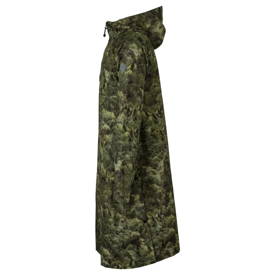 Bike Rain poncho with sleeves | AGU "Motion Poncho" CAMO, cycling rain poncho and rain poncho for outdoor adventure