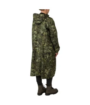 Rain poncho with sleeves | AGU "Motion Poncho" Camouflage, cycling rain poncho / city trip / outdoor adventure