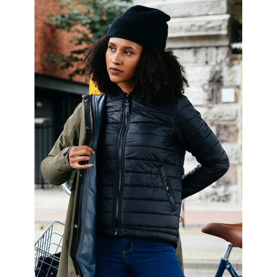 AGU Fuse black thermal jacket WOMEN / inner jacket for AGU rain jacket. AGU "Fusion" thermal jacket for ladies