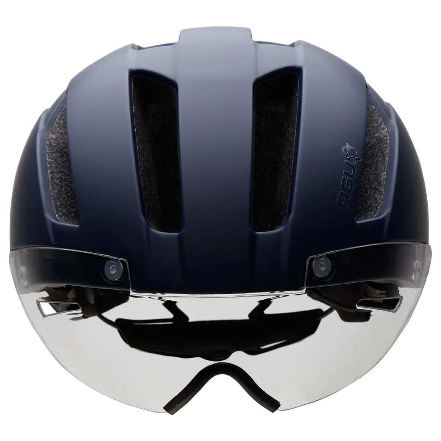 AGU ”Urban Padelec hjelm” NAVY BLUE ecykelhjelm med visir (45 km/t)