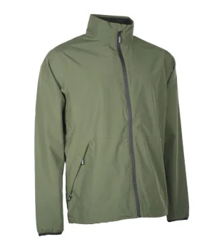 LYNGSØE F1011 waterproof windbreaker GREEN / waterproof jacket 10,000 mm, breathable