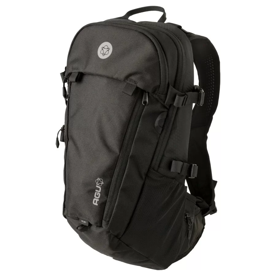 Waterproof cycling backpack BLACK | AGU "Venture Backpack MEDIUM" (9 litres) cycling backpack with room for everything