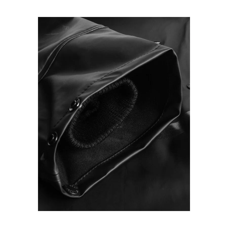 LYNGSØE "LR-7015" regnjakke i 260 g PVC-PU/polyester, UNISEX