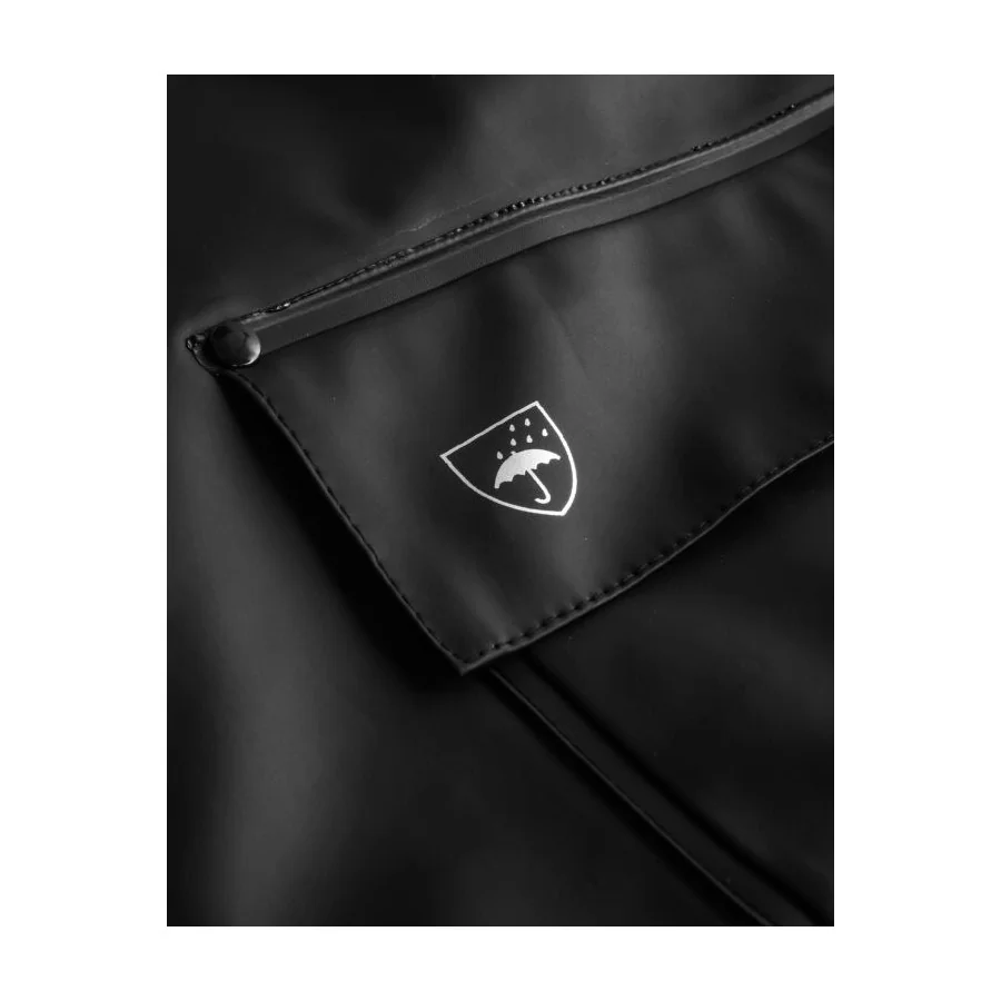 LYNGSØE "LR-7015" regnjakke i 260 g PVC-PU/polyester, UNISEX