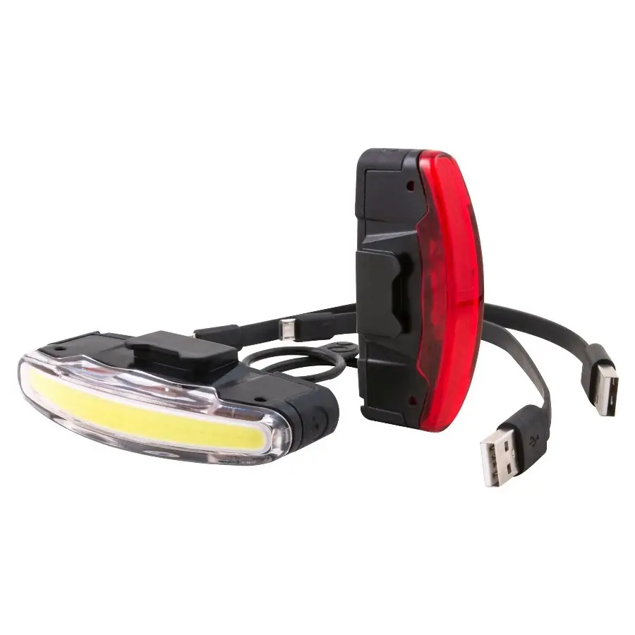 Spanninga Arco Set LED lygtesæt m/ USB-stik til genopladning