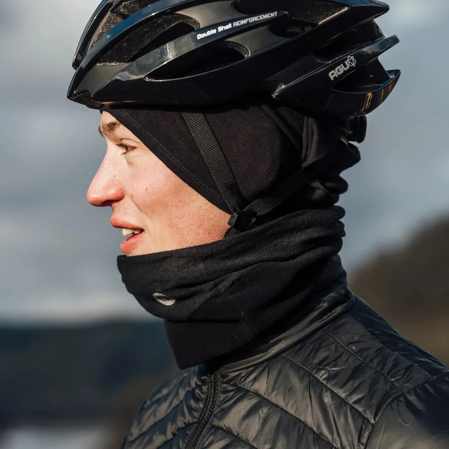 AGU halsedisse i Primaloft Fleece, sømløs. Let og lun cykel halsedisse