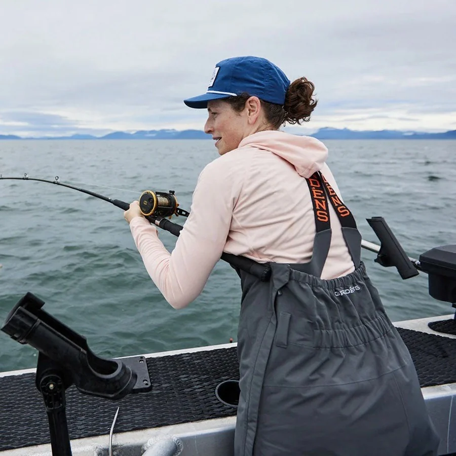 GRUNDÉNS “Pisces” WOMEN'S fishing overalls / BIB pants 10,000 mm, breathable