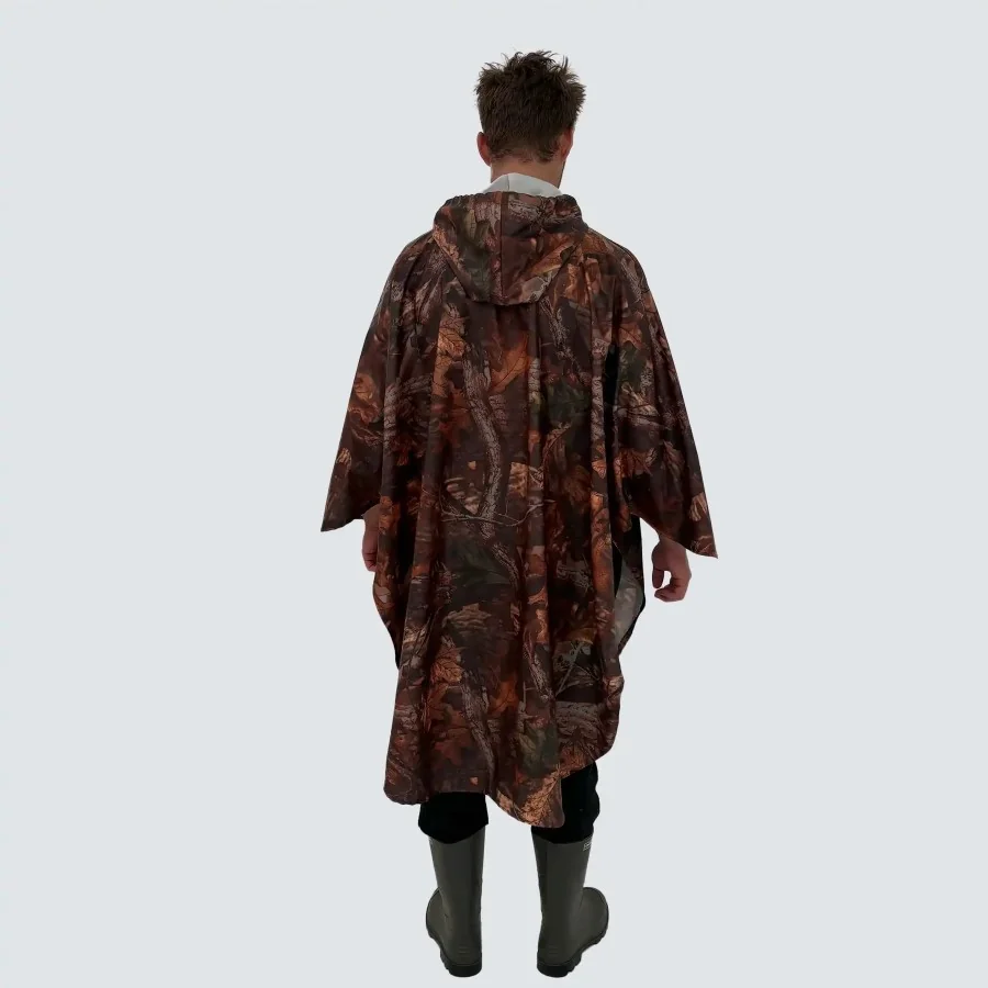 OCEAN camouflage poncho for hunting etc. waterproof 8,000 mm
