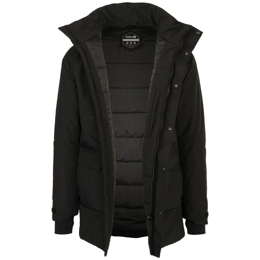AGU "Defender 13.000" WINTER rain jacket for men. Warm cycling rain jacket, waterproof and breathable
