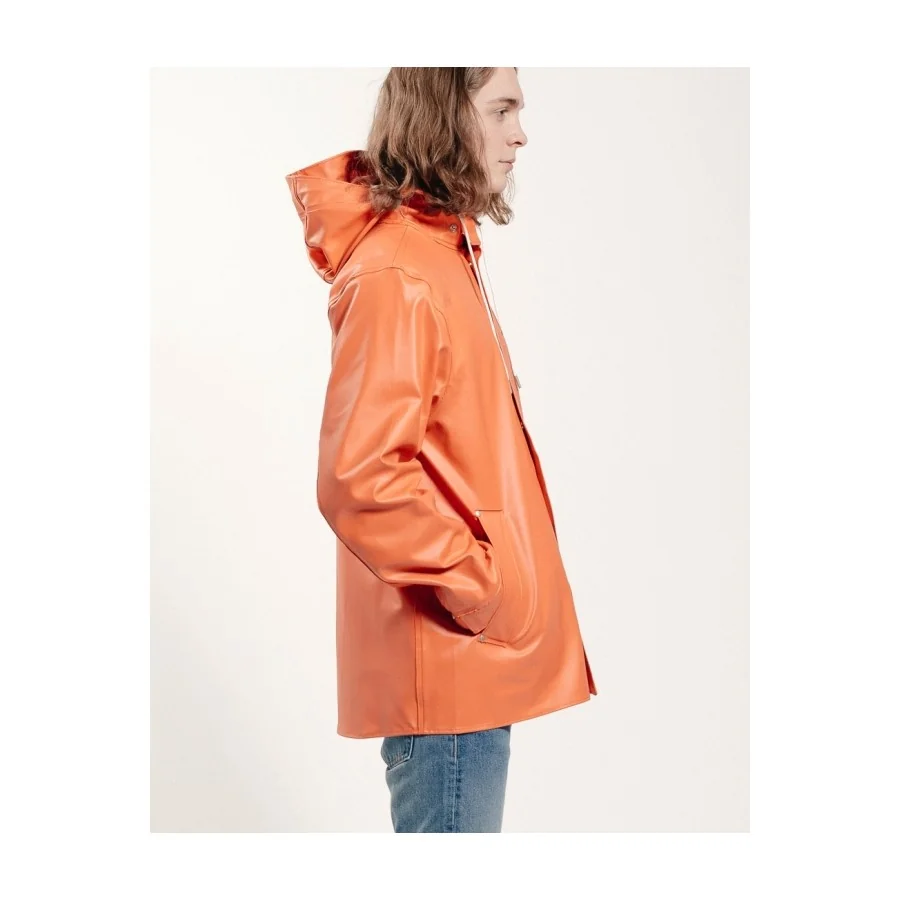 GRUNDENS Brigg 310 Originals ORANGE retro rain jacket, heavy rain 25,000 mm