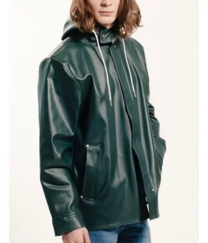 GRUNDENS Brigg 310 Originals GREEN retro rain jacket, heavy rain 25,000 mm