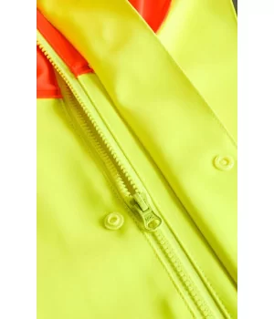 LYNGSØE ”LR848” fishing rain jacket in 550 g PVC, High Visibility