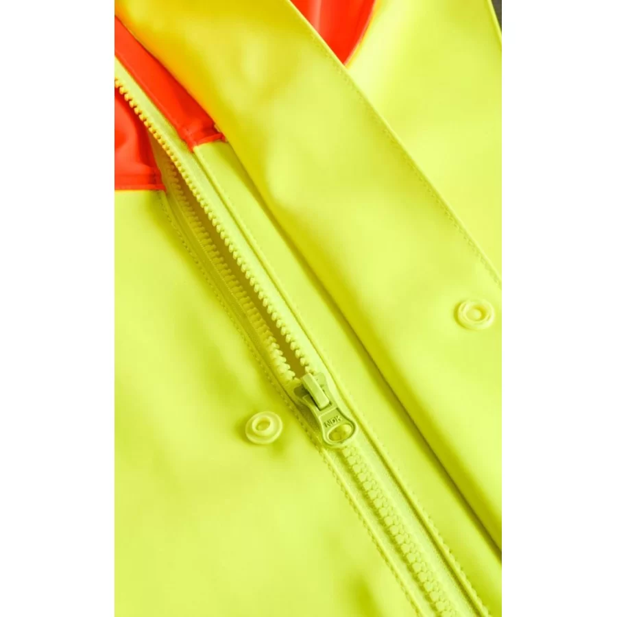 LYNGSØE ”LR848” fishing rain jacket in 550 g PVC, High Visibility