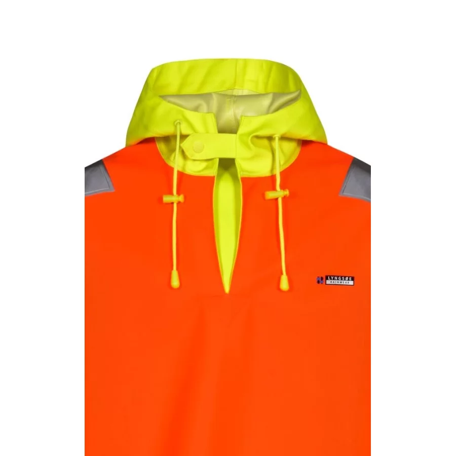 LYNGSØE ”LR845” fishing anorak / smock in 550 g PVC, High Vis