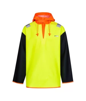 LYNGSØE ”LR845” fishing anorak / smock in 550 g PVC, High Vis