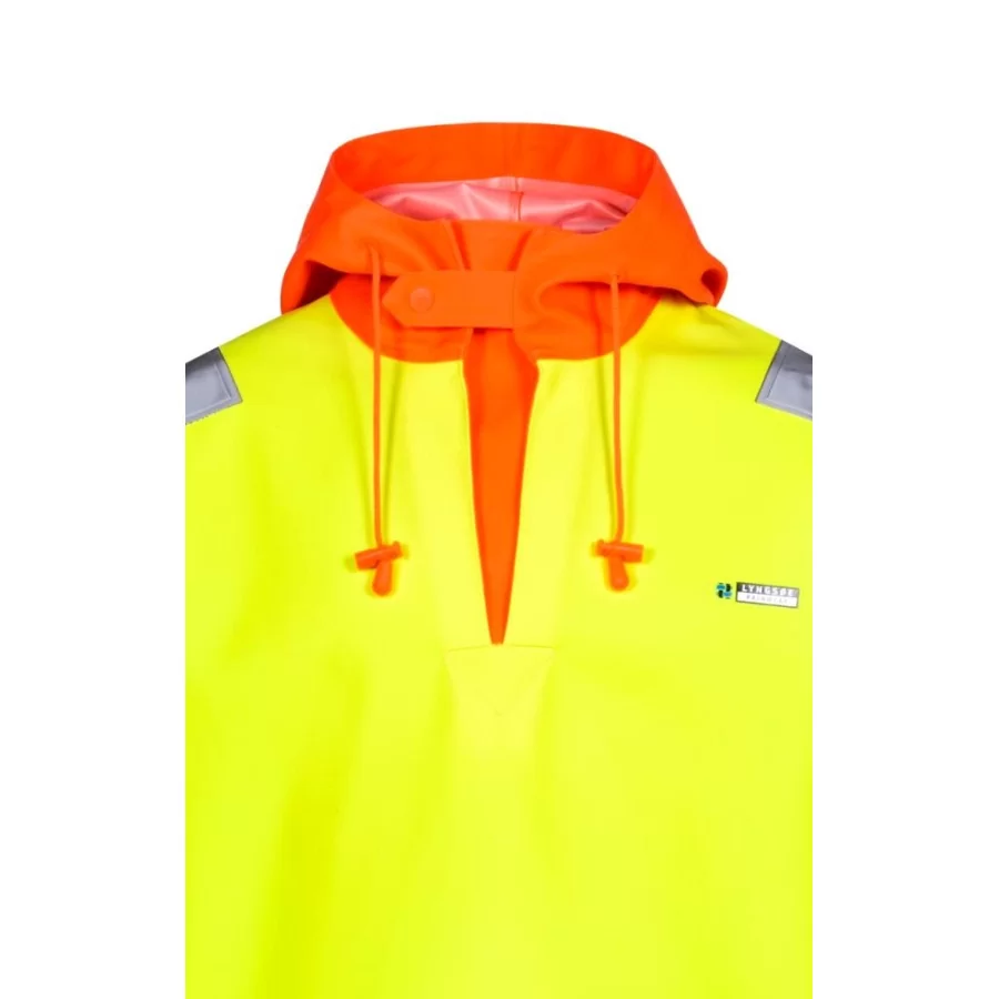 LYNGSØE ”LR845” fishing anorak / smock in 550 g PVC, High Vis