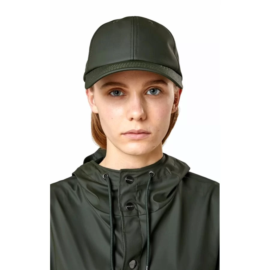 RAINS Cap GREEN waterproof Caps / RAINS hat GREEN