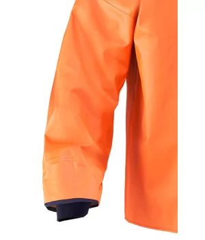 GRUNDÉNS "Brigg 320" regnjakke m/ lynlås & neopren manchetter