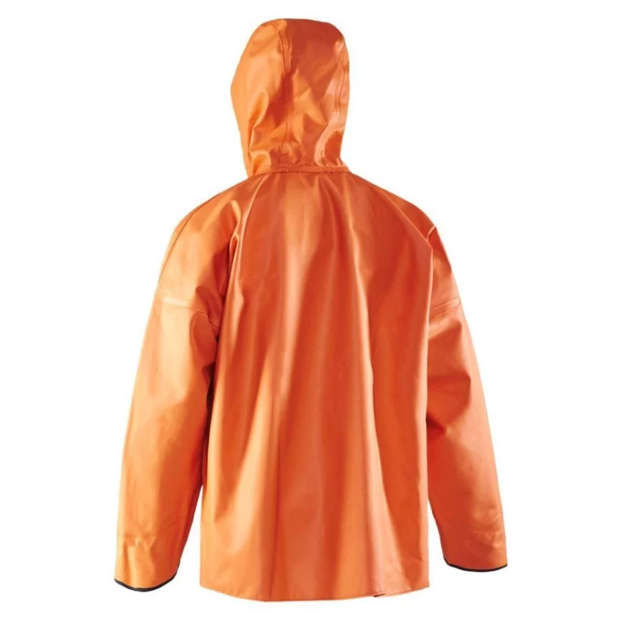 GRUNDÉNS "Brigg 40" regnjakke i frostsikker 540 g PVC/bomuld