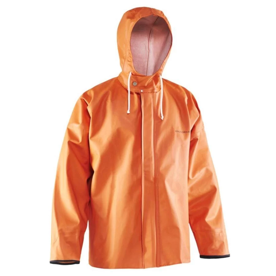 GRUNDÉNS "Brigg 40" regnjakke i frostsikker 540 g PVC/bomuld