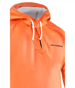 GRUNDÉNS "Brigg 34" anorak m/ Neopren manchetter, 540 g PVC