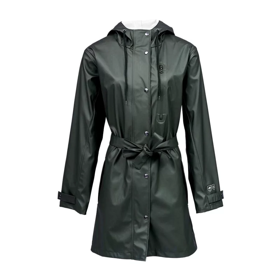 "PURE Ocean" DAME regnjakke i 210 g PU-coatet GENBRUGT Polyester