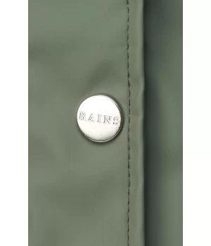 RAINS ”Curve Jacket” TAUBE, OLIVE & BLUSH ROSE rain jacket WOMEN w/ zipper & tie belt