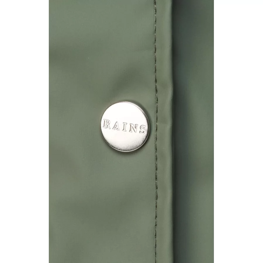 RAINS ”Curve Jacket” TAUBE, OLIVE & BLUSH ROSE rain jacket WOMEN w/ zipper & tie belt