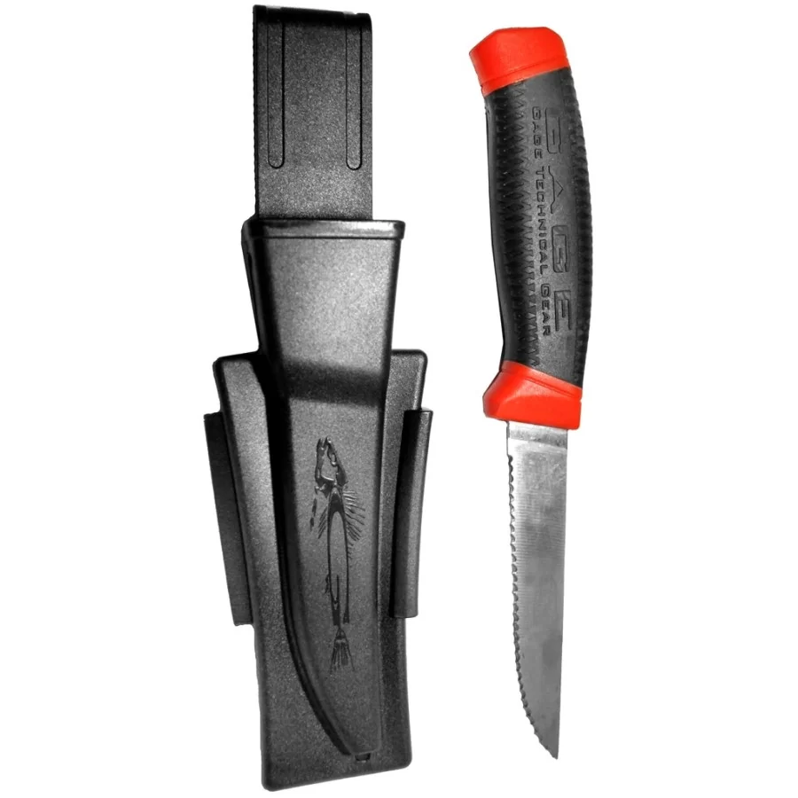 GRUNDÉNS "Alaska Deck Knife" fiskekniv med 10,5 cm stålklinge