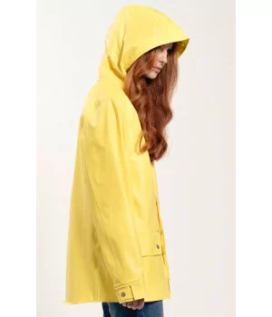 GRUNDÉNS Originals "Sandhamn 309" YELLOW retro rain jacket, heavy rain