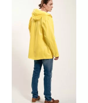 GRUNDÉNS Originals "Sandhamn 309" YELLOW retro rain jacket, heavy rain