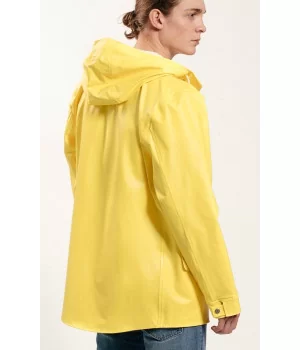 GRUNDÉNS Originals "Sandhamn 309" YELLOW retro rain jacket, heavy rain