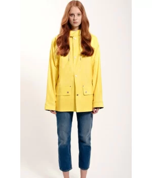 GRUNDÉNS Originals "Sandhamn 309" YELLOW retro rain jacket, heavy rain