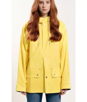 GRUNDÉNS Originals "Sandhamn 309" YELLOW retro rain jacket, heavy rain