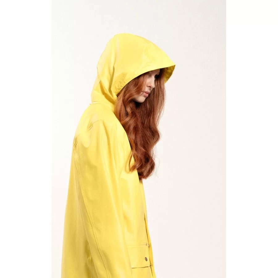 GRUNDÉNS Originals "Sandhamn 309" YELLOW retro rain jacket, heavy rain