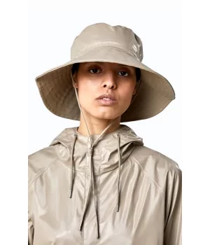 RAINS hat ”Boonie” regnhat med bred skygge, SHINY