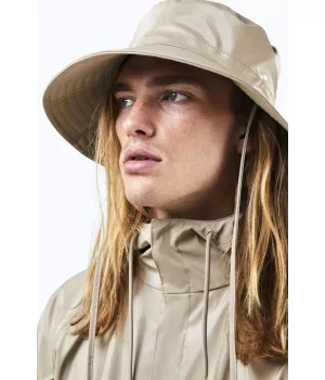 RAINS hat ”Boonie” regnhat med bred skygge, SHINY
