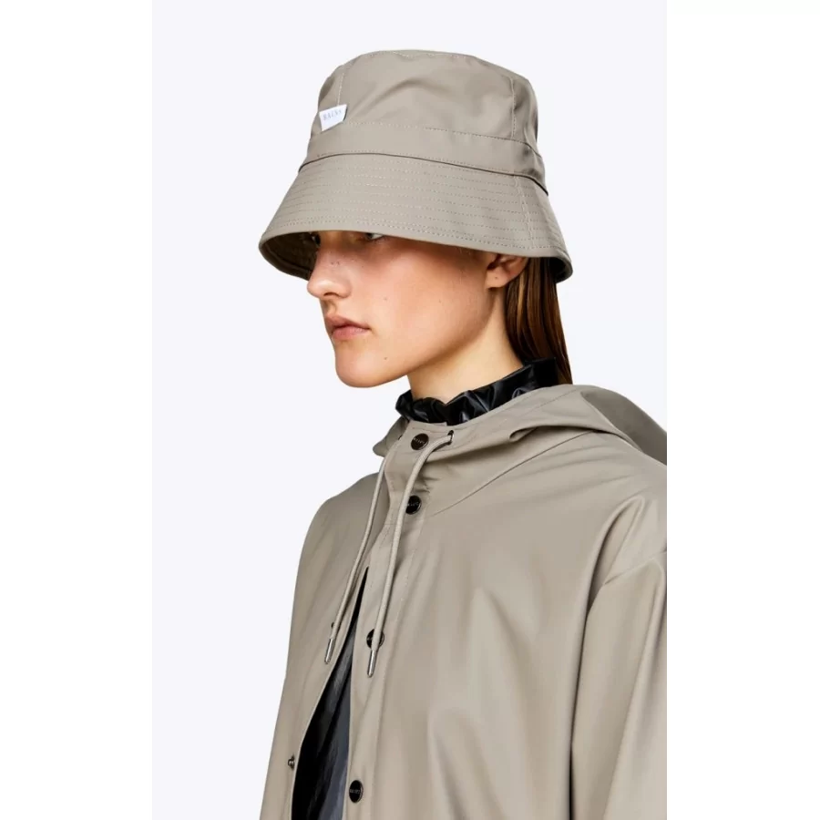 RAINS Hat "Boonie" MATTE wide-brimmed rain hat
