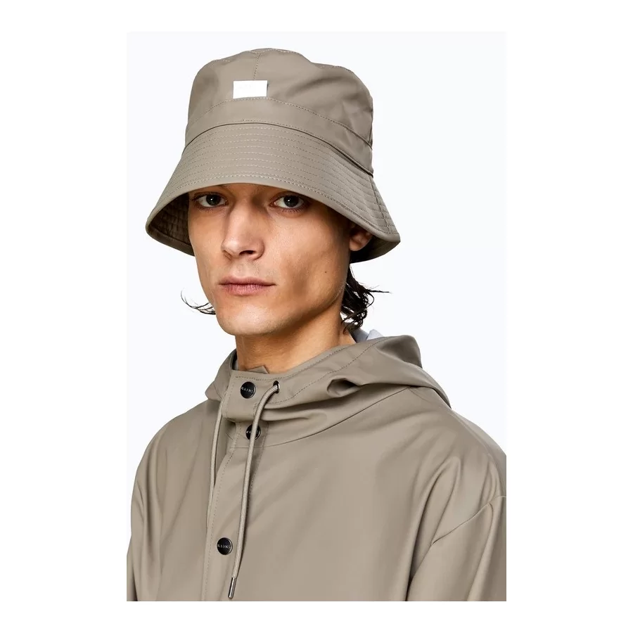 RAINS Hat "Boonie" MATTE wide-brimmed rain hat