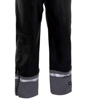 GRUNDENS "Sunnan BLACK" luxury rain set in PU Stretch