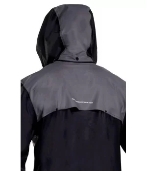 GRUNDENS "Sunnan BLACK" luxury rain set in PU Stretch