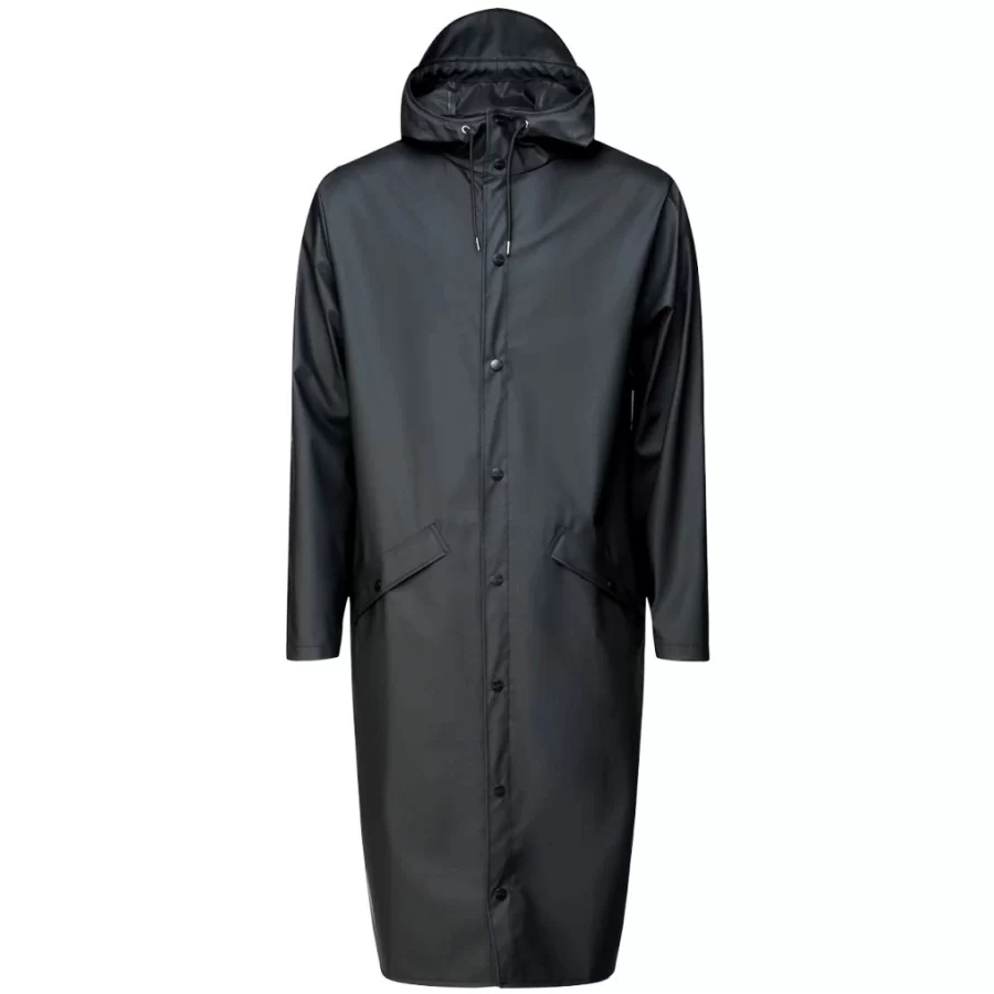RAINS ”Longer Jacket” X-lang regnfrakke, flere farver